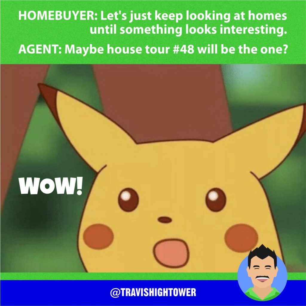 Funny Real Estate Joke Cool Pikachu Meme by Travis Hightower