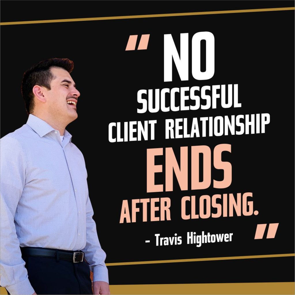 Real Estate Referral Quote No Successful Relationship Ends After Closing